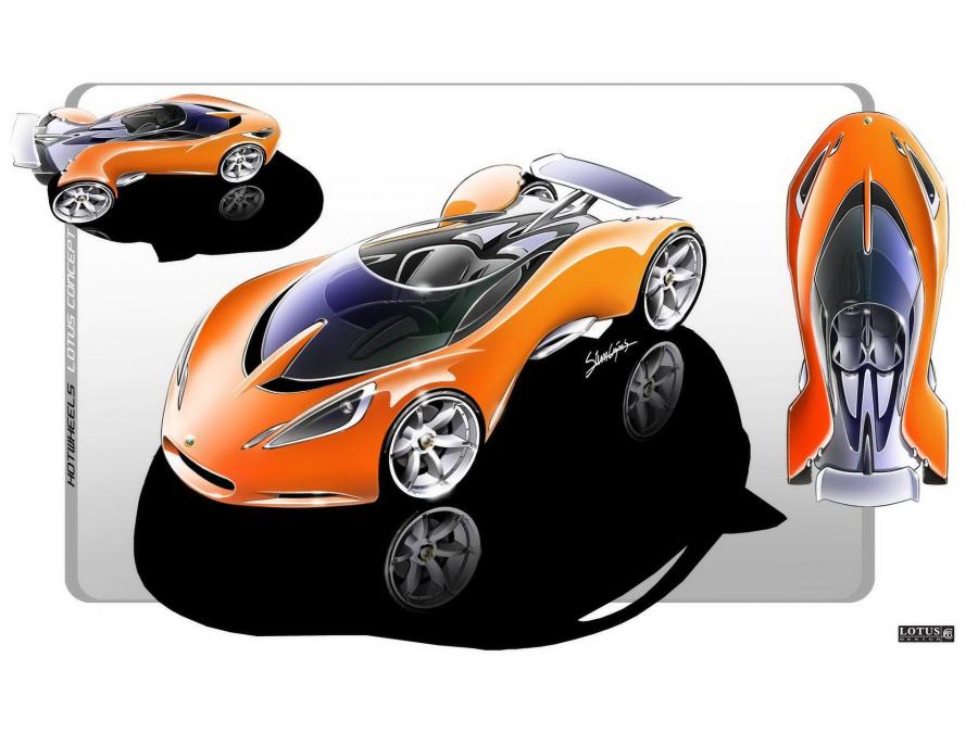  Lotus Hot Wheels Concept 2007 года  (фото 2 из 10)